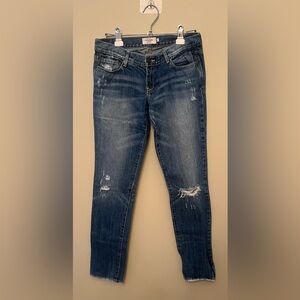 Women’s Vintage Abercrombie & Fitch Erin Jeans Distressed Size 4 Long